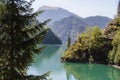 Lake Riza. Abkhazia Royalty Free Stock Photo
