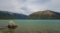 Lake Rotoiti and mountains Royalty Free Stock Photo