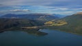 Lake Rotoiti, St Arnaud and mountains Royalty Free Stock Photo