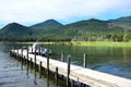 Lake Rotoroa in the Nelson Lakes National Park, New Zealand, South Island Royalty Free Stock Photo