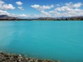 Lake Ruataniwha South Island New Zealand Royalty Free Stock Photo