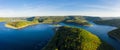 Lake Rursee, Eifel Germany Royalty Free Stock Photo