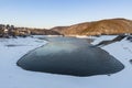 Lake Rursee At Rurberg, Germany