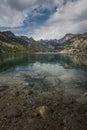 Lake Sabrina Boat Landing in Inyo National Forest, California Royalty Free Stock Photo