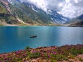 Lake Saif Ul Malook,  Kaghan Valley KPK Pakistan Royalty Free Stock Photo