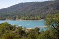 The lake Saint Cassien near Fayence