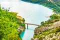 Lake Sainte Croix in Verdon Gorge, France Royalty Free Stock Photo