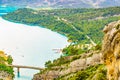 Lake Sainte Croix in Verdon Gorge, France Royalty Free Stock Photo