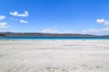 Lake Salda is one of Turkey`s deepest, clearest and cleanest tectonic lakes. Royalty Free Stock Photo