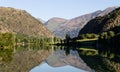 Lake and Scenery Reflection Royalty Free Stock Photo