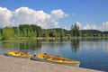 Lake Schwarzsee,Kitzbuehel,Austria Royalty Free Stock Photo