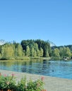 Lake Schwarzsee near Kitzbuehel,Tirol,Austria