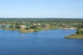 Lake Seliger and the Islands Royalty Free Stock Photo