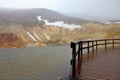 The lake in Seltun Geothermal area