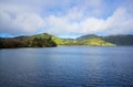 Lake Sete Cidades on the island Sao Miguel, the Azores