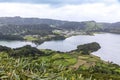 Lake of Sete Cidades on Sao Miguel island, Azores, Portugal