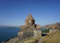 Lake Sevan Sevanavank Churches Royalty Free Stock Photo