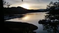 Lake Shasta Sunset Royalty Free Stock Photo