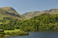 Lake shore path, Ullswater Royalty Free Stock Photo