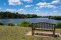 Lake side bench