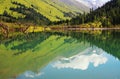 Lake in Siguniang Mountain Royalty Free Stock Photo