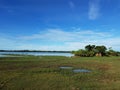 Lake and Landscape of National park Sri Lanka