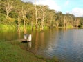 A lake near the hill jungle