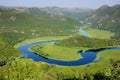 Lake Skadar National Park: Crnojevica River, Montenegro Royalty Free Stock Photo