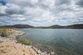 Lake Skinner Reservoir Recreation Area on a Cloudy Day in Temecula, Riverside County, California Royalty Free Stock Photo