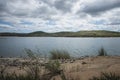 Lake Skinner Reservoir Recreation Area on a Cloudy Day in Temecula, Riverside County, California Royalty Free Stock Photo