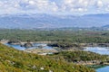 Lake Slansko in Montenegro Royalty Free Stock Photo
