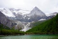 A lake,The Snow Mountain of Daocheng