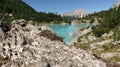 Lake Sorapis, Dolomites Mountains, Italy