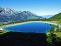 Lake Speichersee or Der Speichersee im Gebiet Warmtobel or Speichersee fÃÂ¼r die Schneeanlage Wildhaus