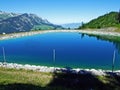 Lake Speichersee or Der Speichersee im Gebiet Warmtobel or Speichersee fÃÂ¼r die Schneeanlage Wildhaus