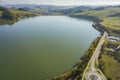 Lake Sromowce in Niedzica Royalty Free Stock Photo