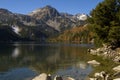 The lake of St. Mauritius Royalty Free Stock Photo