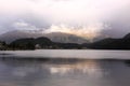Lake St. Moritz Royalty Free Stock Photo