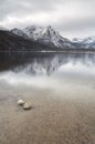 Lake Stanley Idaho Sawtooth Mountain Range Northern Rockies Royalty Free Stock Photo