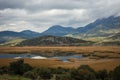 Lake Stimfalia in autumn in Peloponnese, Greece Royalty Free Stock Photo