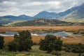 Lake Stimfalia in autumn in Peloponnese, Greece Royalty Free Stock Photo