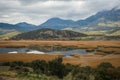 Lake Stimfalia in autumn in Peloponnese, Greece Royalty Free Stock Photo