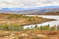 Lake Stor Sverje , Norway Royalty Free Stock Photo