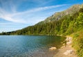 Lake Strbske pleso, High Tatras, Slovakia Royalty Free Stock Photo