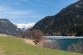 Lake Sufers in Grison in Switzerland