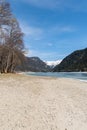 Lake Sufers in Grison in Switzerland