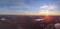 Lake during sunrise