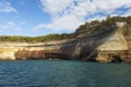 Lake Superior Cliff Royalty Free Stock Photo