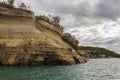 Lake Superior Cliff Royalty Free Stock Photo