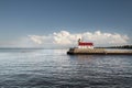 Lake Superior Lighthouse Royalty Free Stock Photo